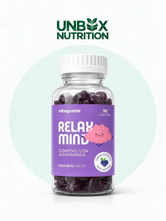 GOMITAS RELAX MIND ASHWAGANDHA ( MORADO )