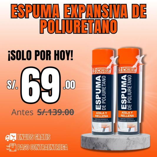 ESPUMA EXPANSIVA SELLADORA DE GRIETAS